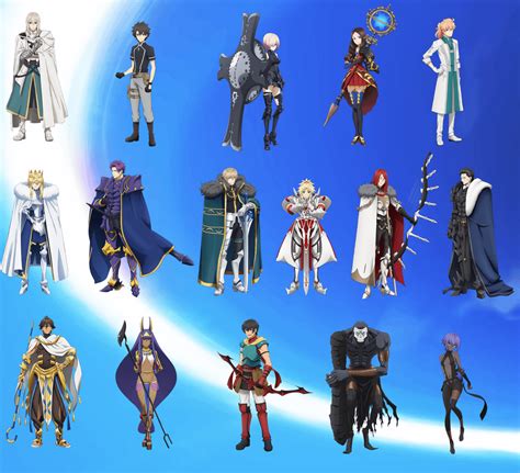 fate grand order characters